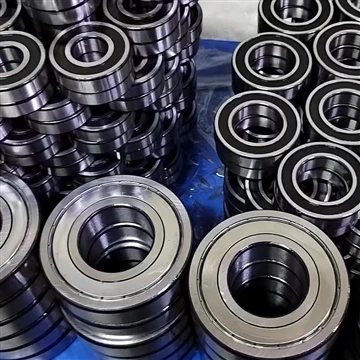 Assembly of thrust ball bearings
